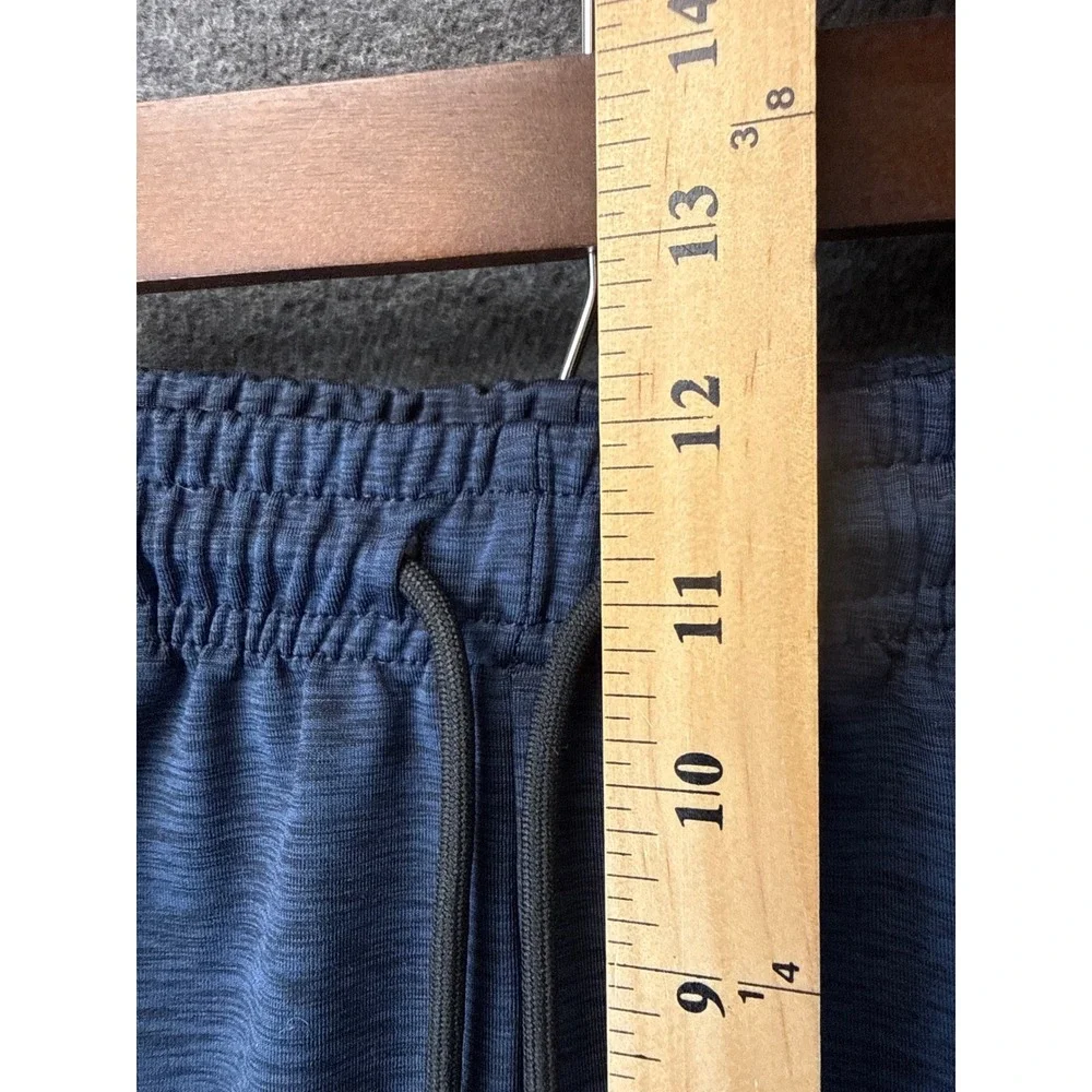 Public Record Joggers Mens M Navy Blue Zip Pockets DELPOTRO Rec Run Gym Travel